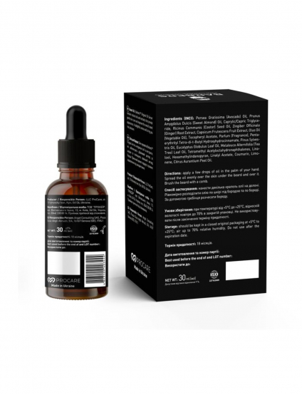 Картинка Олія-сироватка для бороди Original